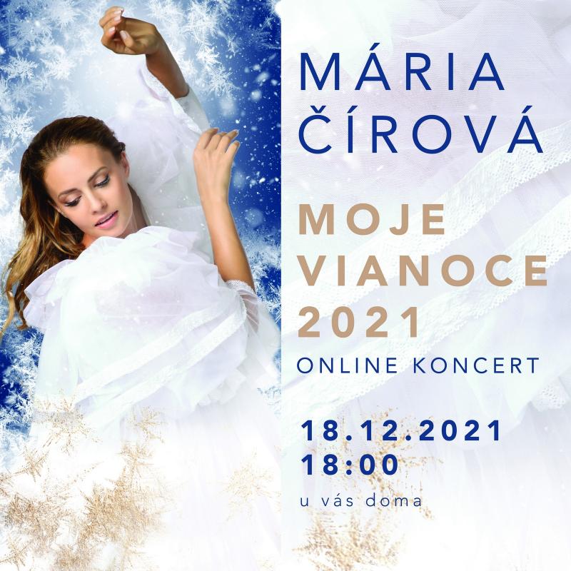 Mária Čírová u vás doma! Zažite 18. decembra jej jedinečný emotívny vianočný koncert.