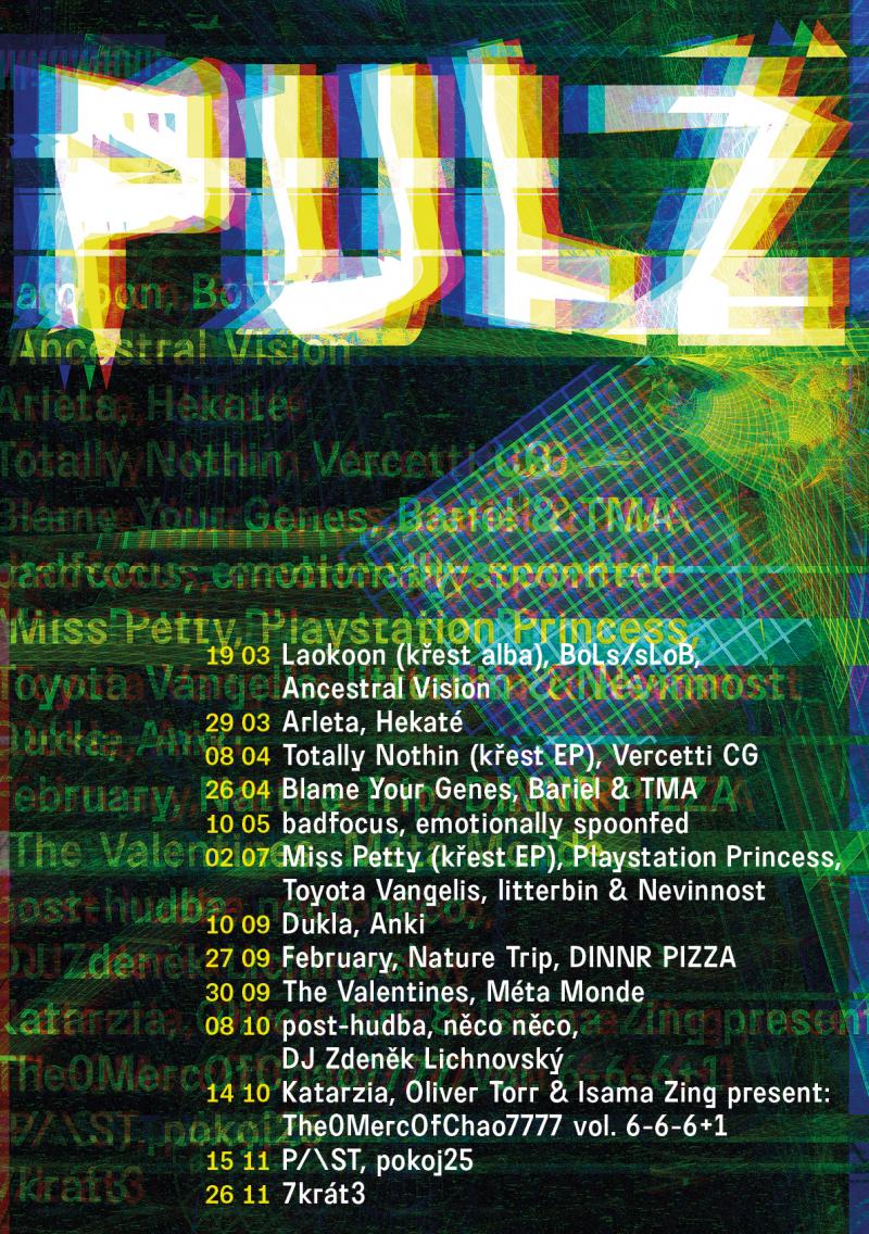 Palác Akropolis začne v březnu pulzovat. V rámci nové koncertní série Pulz vystoupí Arleta, Miss Petty,  post-hudba nebo Katarzia