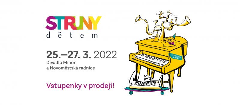 Festival Struny dětem už příští víkend rozehraje divadlo Minor i Novoměstskou radnici