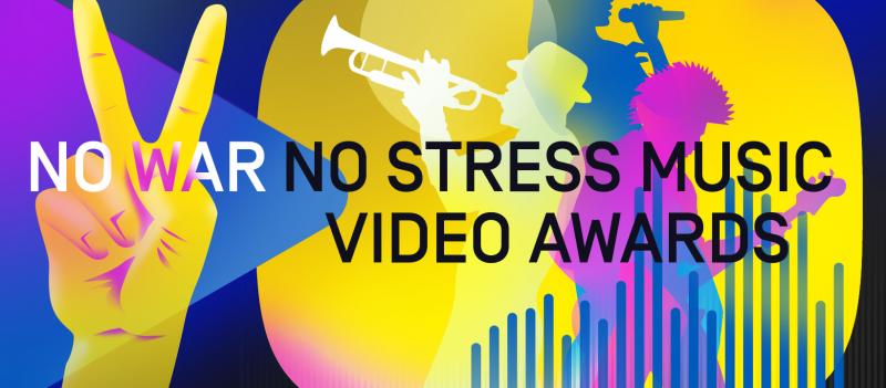 Soutěž klipů No Stress Music Video Awards 2021 vyhlásí vítěze  online – slavnostní ceremoniál je zrušen s ohledem na válečné utrpení na Ukrajině