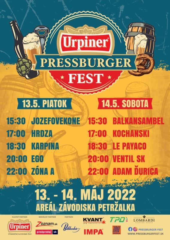 Žijeme len raz zahrá Ego na Urpiner Pressburger Feste, organizátori pripravili špeciálnu akciu