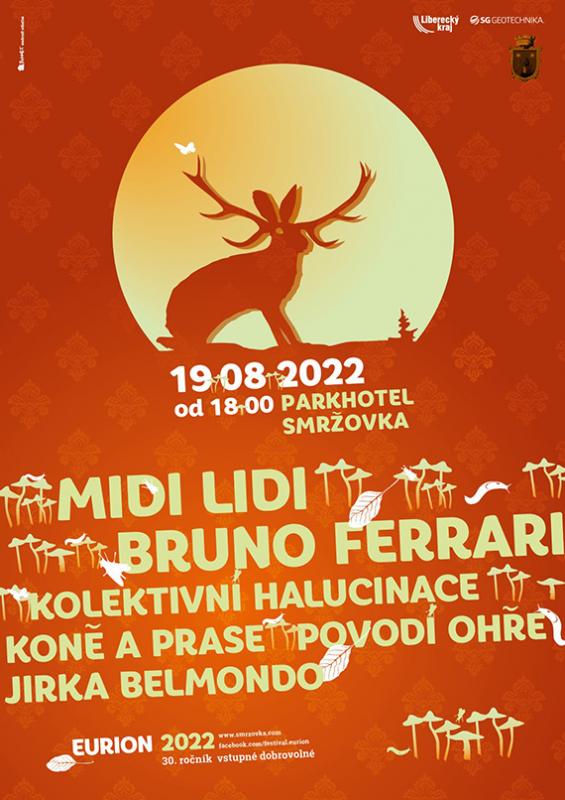 Kultovní festival Eurion se koná bez pauzy 30 let. Jubilejní ročník nabídne Midi Lidi i Bruna Ferrariho