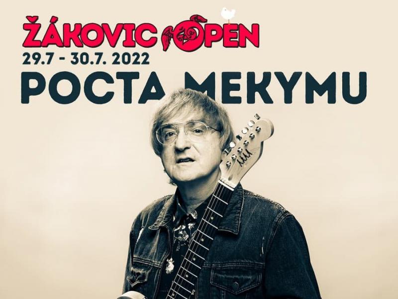 O mesiac štartuje festival ŽÁKOVIC OPEN, ponúka nadupaný lineup a špeciálnu Poctu Mekymu