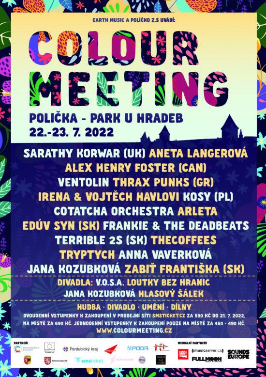 Londýnský jazz, řecká psychedelie, česko - slovenská alternativa i divadlo.  Festival Colour Meeting zve na 19. ročník