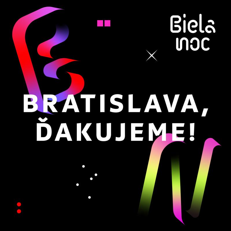 3 noci plné umenia, stretnutí a výnimočných zážitkov: Biela noc prilákala do ulíc tisíce ľudí aj napriek nepriazni počasia