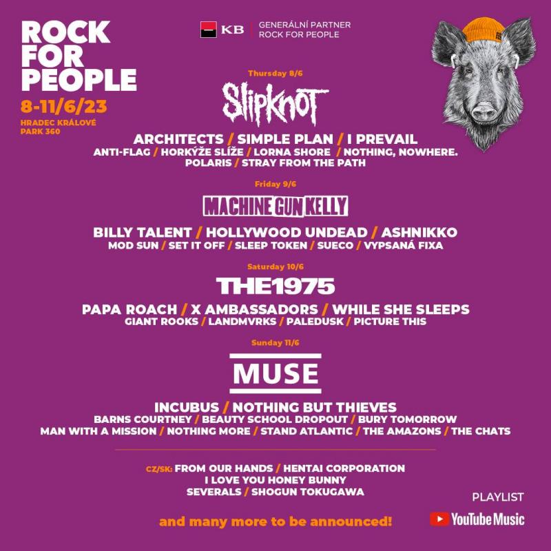 Rock for People je mezi top 10 středními festivaly v Evropě, adventní kalendář uzavřel s Papa Roach, nadělil ale i X Ambassadors, Anti-Flag, nebo Incubus