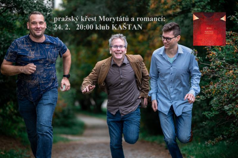Ivo Cicvárek & Živo pokřtí v Praze album Morytáty a Romance, jako host vystoupí Martina Trchová