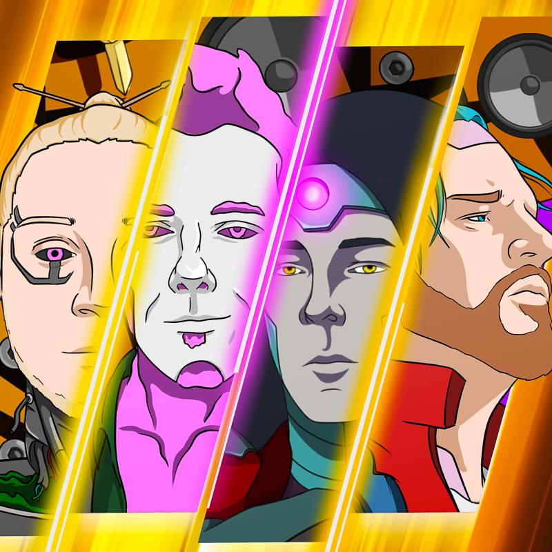 Kapela Joker’s IV vzdává svým novým klipem hold old-school anime