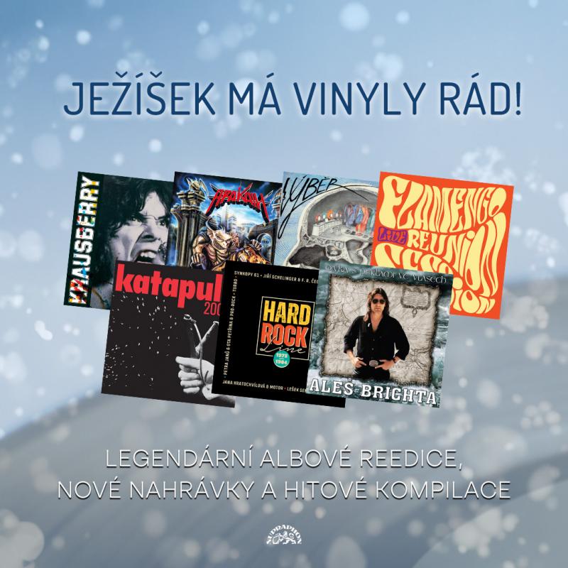 Ježíšek má vinyly rád!  Potěšte své blízké LP artefakty  z letošní produkce Supraphonu