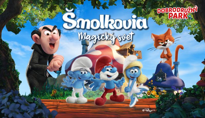 Zábavný park Šmolkovia Magický svet je otvorený aj počas májových sviatkov, príďte zažiť nové zábavné aktivity a súťaže