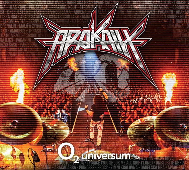 ARAKAIN  se ohlíží za jubileem perfektním živákem  40 – O2 universum (Live) vychází na DVD, 2CD i digitálně