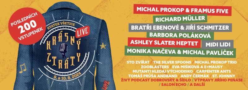 Krásný Ztráty 2024: Nejkrásnější letní festival začíná už za týden