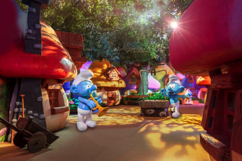 Zábavný park Šmolkovia Magický svet je otvorený už len do konca týždňa