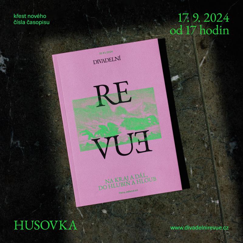 IDU slavnostně uvede nejnovější číslo Divadelní revue  a její novou podobu