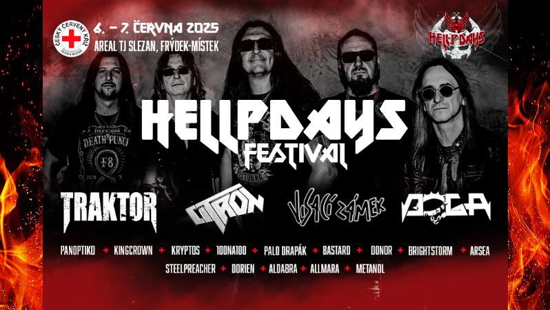 Pořadatelé festivalu Hellpdays 2025 oznámili posledního headlinera