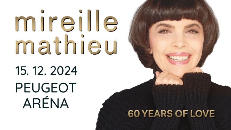 Kráľovná francúzskeho šansónu Mireille Mathieu zaspieva už tento týždeň v Bratislave