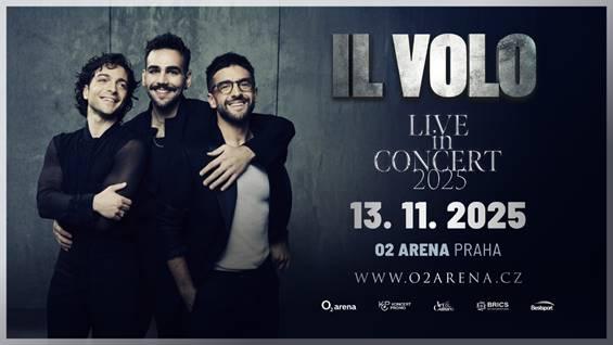 Světoznámé pop-operní trio Il Volo se potřetí vrátí do Prahy