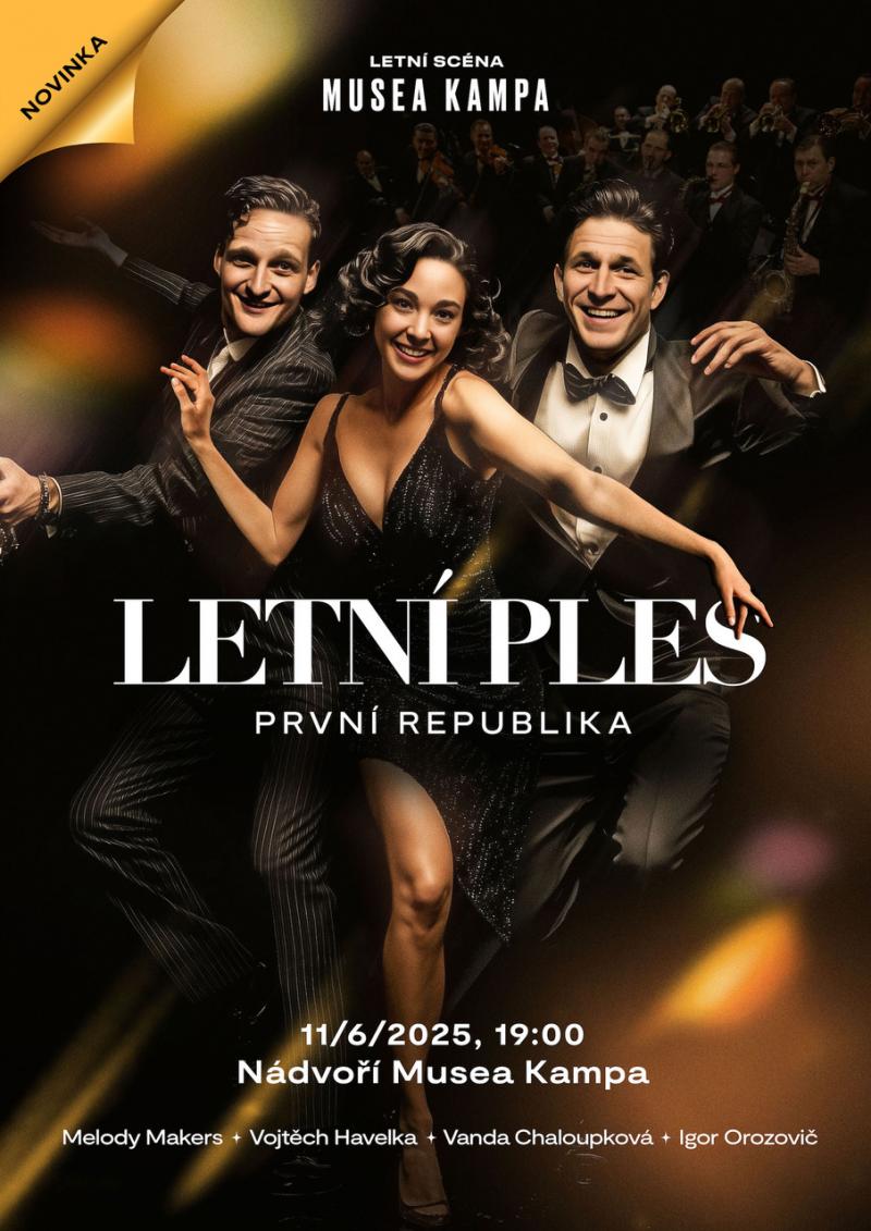 Léto v Praze roztančí exkluzivní Summer Balls na nádvoří Musea Kampa